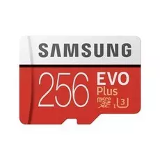 Карта памяти Samsung microSDXC 256 Гб, EVO Plus