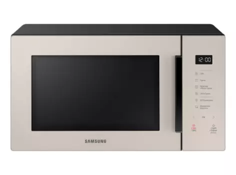 Микроволновая печь Samsung с грилем в стиле Bespoke, 30 л, 900Вт (MG30T5018) - Бежевый, Бежевый