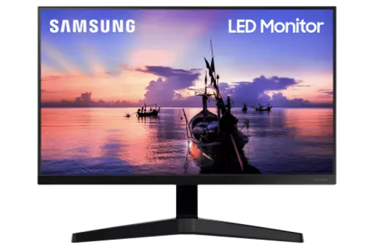 Монитор Samsung F24T352FHI, 24" - Темно-сине-серый, Серый