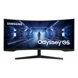 Монитор Samsung Odyssey G5 (C34G55TWWI), 34", изогнутый, игровой