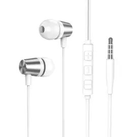 Наушники Deppa Stereo Alum Mini - белый, Белый