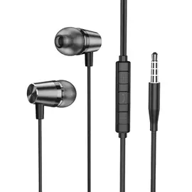 Наушники Deppa Stereo Alum Mini, чёрные