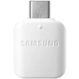 Переходник Samsung OTG USB Type C - USB, белый