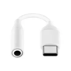 Переходник Samsung USB Type-C - аудиоразъём 3.5 мм, белый