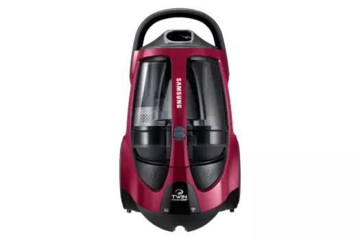 Пылесос Samsung VCC885HH3P с контейнером - Бордовый, Красный