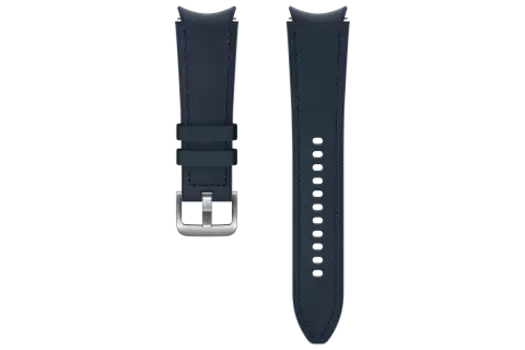 Ремешок Samsung Hybrid Leather Watch4, M/L - Тёмно-синий, Синий