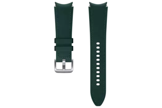 Ремешок Samsung Hybrid Leather Watch4, M/L - Зелёный, Зелёный