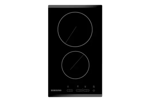 Стеклокерамическая панель Samsung NZ32R1506BK с двумя конфорками - Чёрный, Чёрный