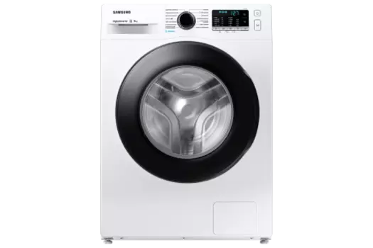 Стиральная машина Samsung WW5100A, 8 кг - белый/чёрный люк, Белый
