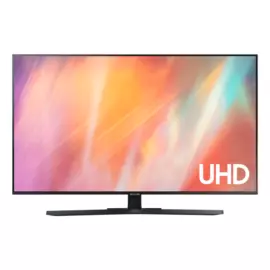 Телевизор Samsung LED AU7500, 4K Ultra HD - Темный титан, Серый, 43
