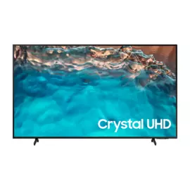 Телевизор Samsung LED BU8000, 4K Ultra HD - Чёрный, Чёрный, 43