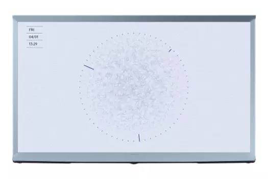 Телевизор Samsung QLED The Serif, 4K Ultra HD - Голубой, Голубой, 43