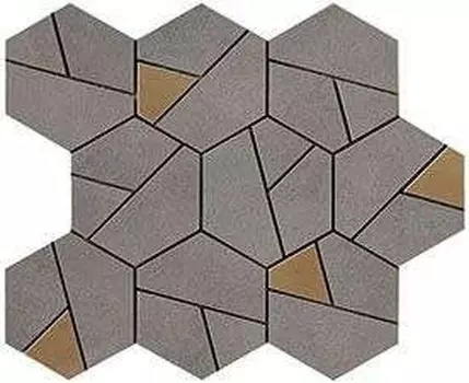 Boost AN68 Smoke Mosaico Hex Yellow 25х28,5 см