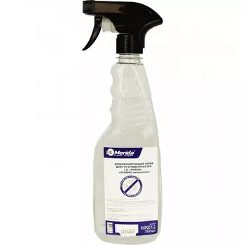 Дезинфицирующий спрей для рук и поверхностей 2 в 1 Merida