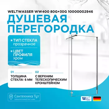 Душевая перегородка WeltWasser