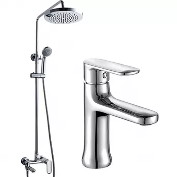 Душевая система со смесителем для раковины Bravat