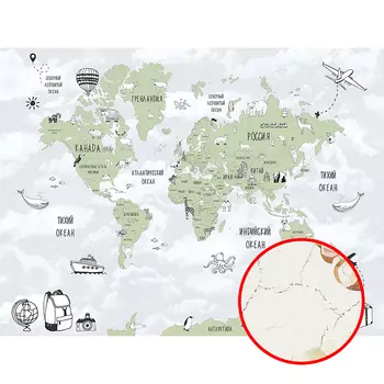 Фреска детская Ortograf