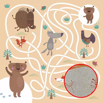 Фреска детская Ortograf