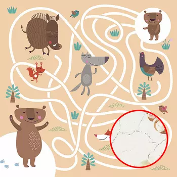 Фреска детская Ortograf