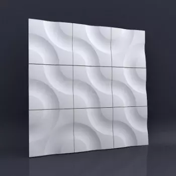 Гипсовая 3Д панель DecoStyl