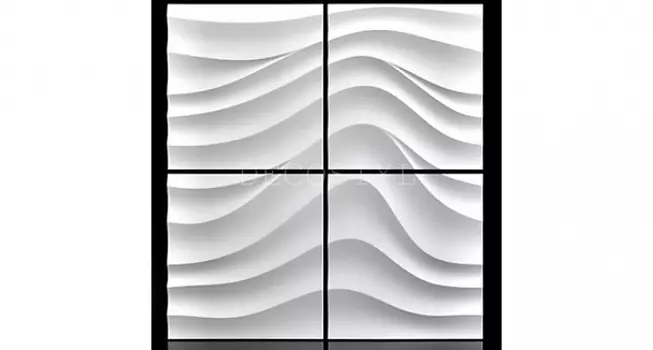 Гипсовая 3Д панель DecoStyl