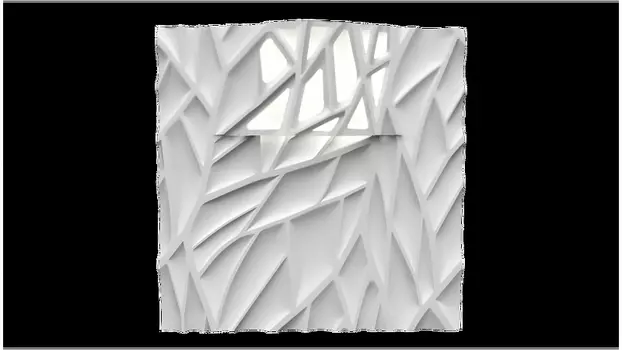 Гипсовая 3Д панель Panelli