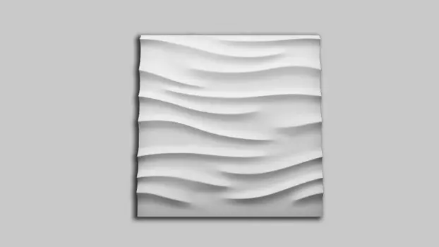 Гипсовая 3Д панель Panelli