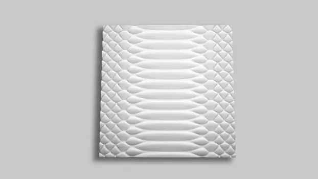 Гипсовая 3Д панель Panelli