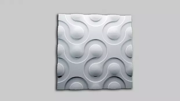 Гипсовая 3Д панель Panelli