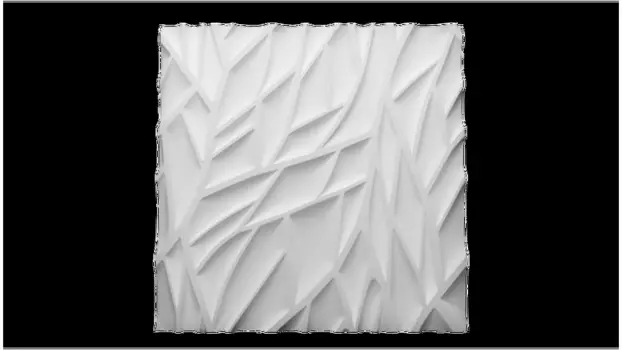 Гипсовая 3Д панель Panelli