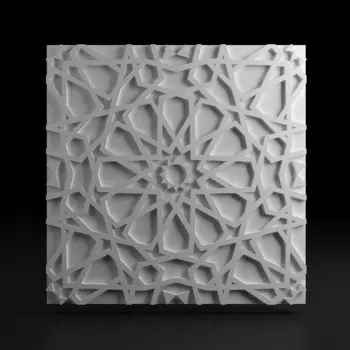 Гипсовая 3Д панель Panelli