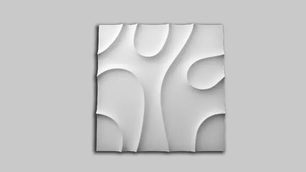 Гипсовая 3Д панель Panelli