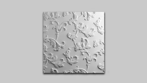 Гипсовая 3Д панель Panelli