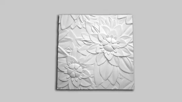 Гипсовая 3Д панель Panelli