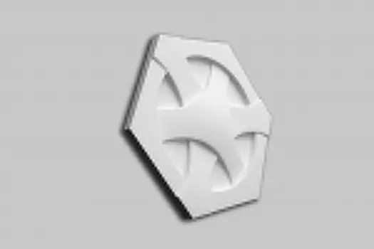 Гипсовая 3Д панель Panelli