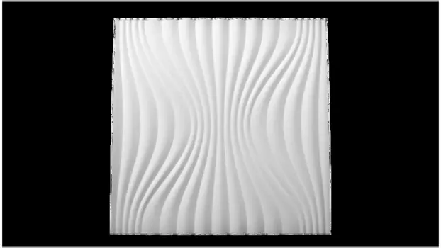 Гипсовая 3Д панель Panelli