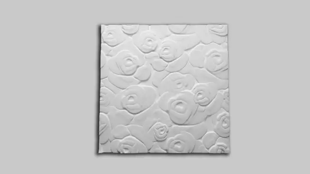 Гипсовая 3Д панель Panelli