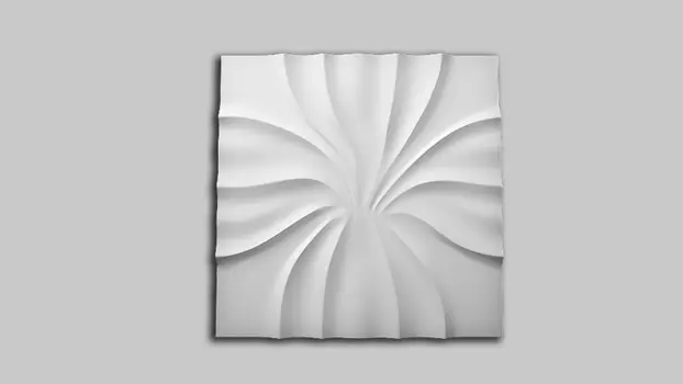 Гипсовая 3Д панель Panelli