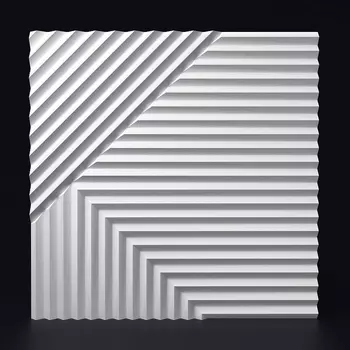 Гипсовая 3Д панель Panelli