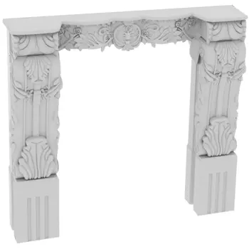 Элемент портала для камина Перфект