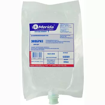 Картридж дезинфицирующего геля для рук Merida