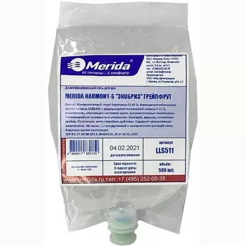 Картридж дезинфицирующего геля для рук Merida
