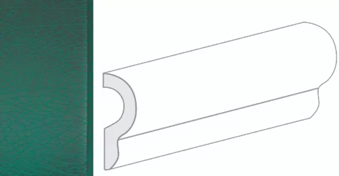 Керамический бордюр Equipe