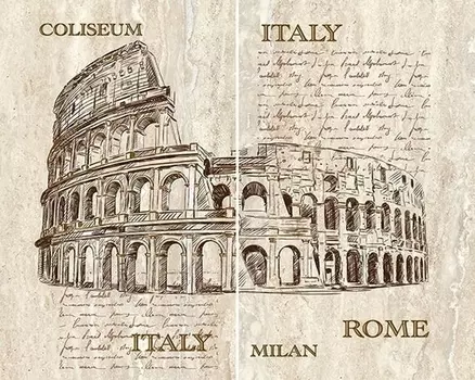 Керамическое панно Ceramica Classic