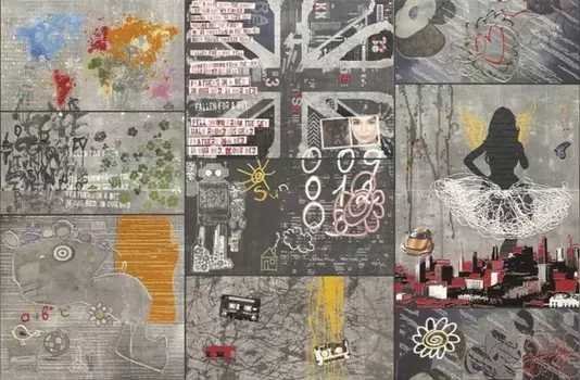 Керамическое панно Dune