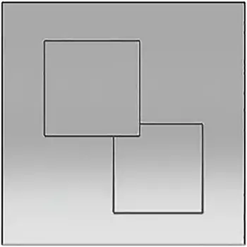 Клавиша смыва KK POL