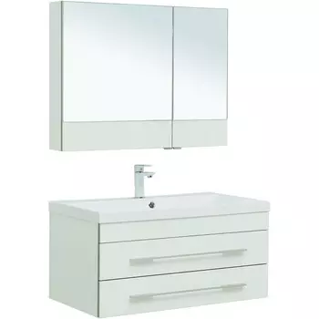 Комплект мебели для ванной Aquanet