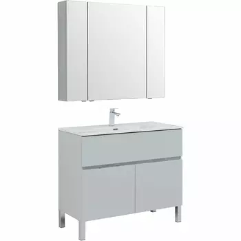Комплект мебели для ванной Aquanet