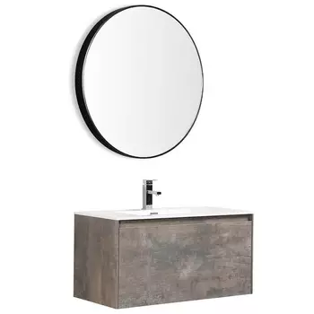 Комплект мебели для ванной Black&amp;White