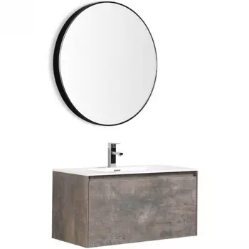 Комплект мебели для ванной Black&amp;White